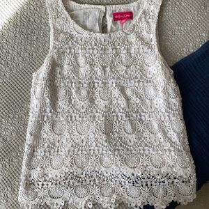 Lilly Pulitzer Crochet Tank